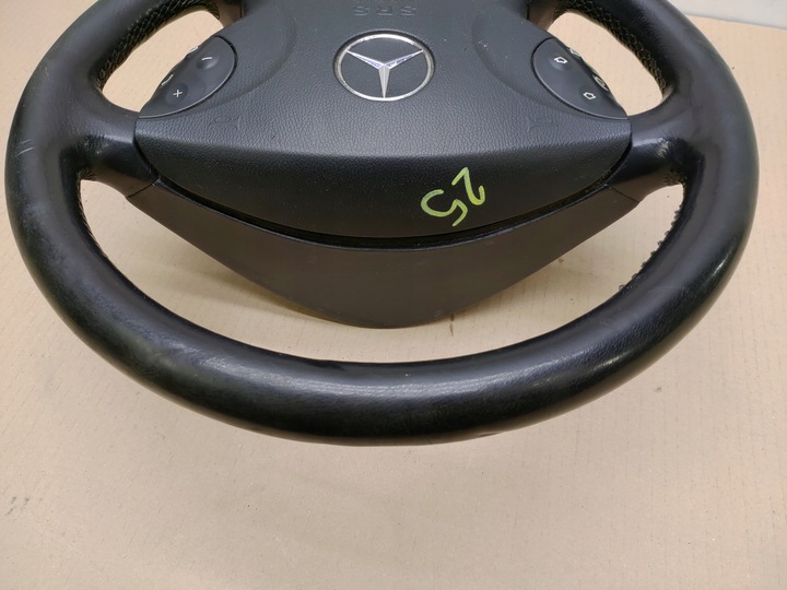 фото №7, Кермо + подушка безпеки подушка шкіра mercedes e-klasa w211 02-06 дорестайлінг