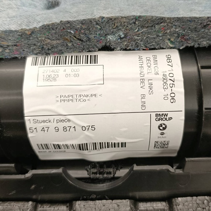 фото №6, Bmw i4 2023 з задний обшивки багажника