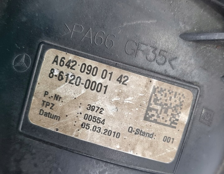 фото №8, Расходомер mercedes w212 3.0 cdi a6420900142