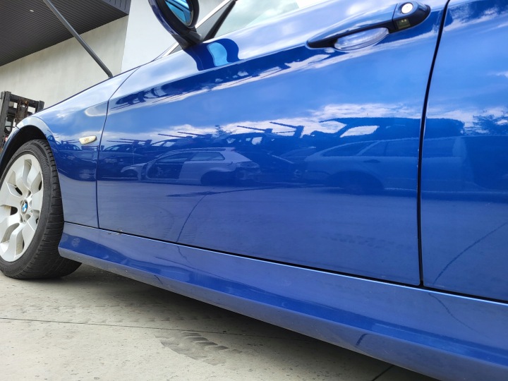 фото №6, Bmw e90 e91 08r двери левые передние перед montegoblau 5 pin