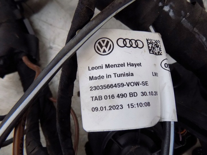 фото №6, Audi q4 e-tron жгут установка камеры двигателя перед tab016490bd