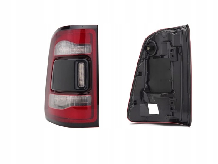 фото №1, Dodge ram 1500 2019-2024 лампа зад левая led з чёрный tyc