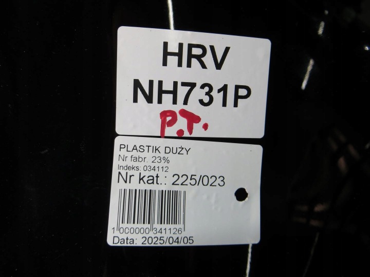 фото №12, Honda hr-v ii уголок бампера правое зад заднее nh731p 17-