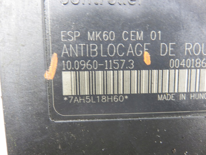 фото №6, Блок управления abs peugeot 206 cc 2d 10096011573 10020602294 9659137080