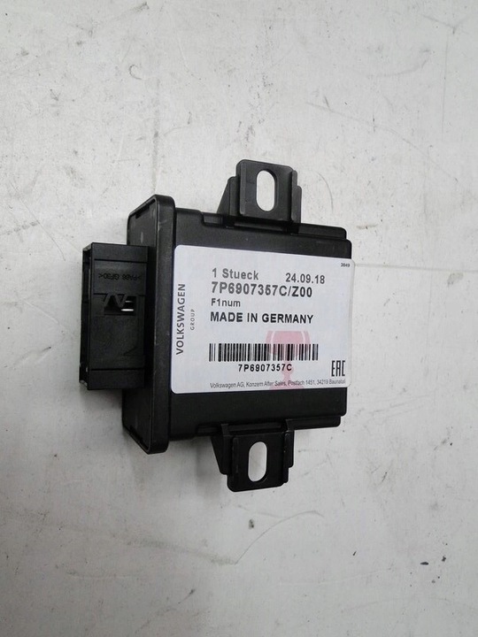 фото №3, 7p6907357c блок управления света volkswagen passat b8