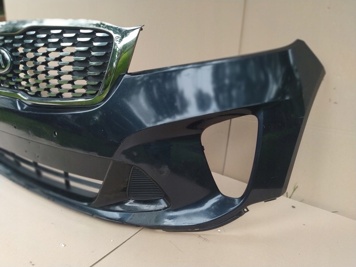 фото №5, Kia sorento 17- рестайлинг бампер переднее bez отверстий hit