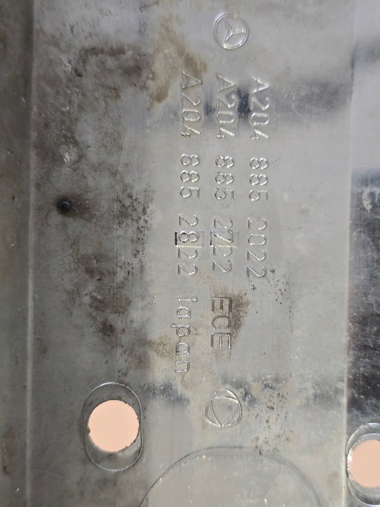 фото №7, Mercedes glk x204 рестайлинг хром бампера amg a2048852022