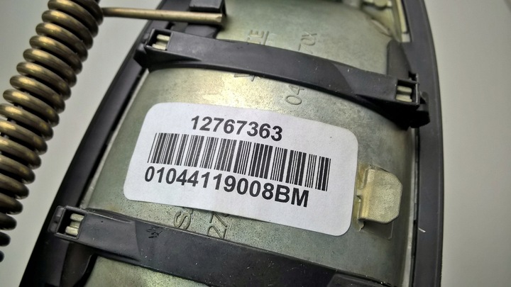 фото №6, Saab 93 9-3 ii 2002-2007 ручка наружная дверь левый зад eu оригинальный номер 12767363