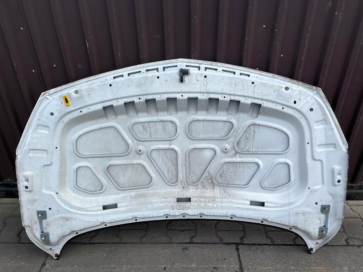 фото №7, Opel astra j iv капот крышка двигателя белая