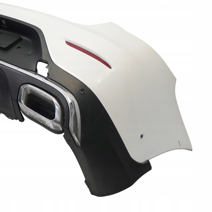 фото №13, Mercedes c253 бампер задній polar білий білий - 149