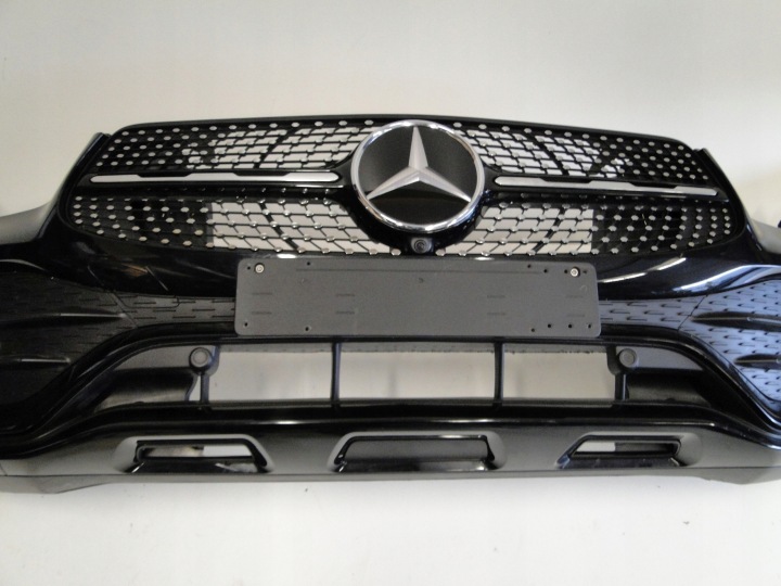фото №8, Mercedes glc 253 x253 c253 рестайлінг накладка молдинг нижня ніч w бампер amg