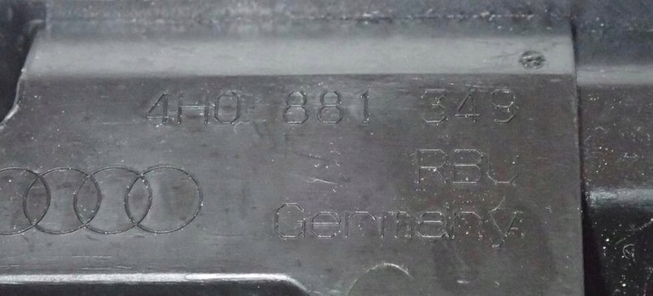 фото №9, Захист направляючої сидіння audi a8 s8 d4 4h0881349