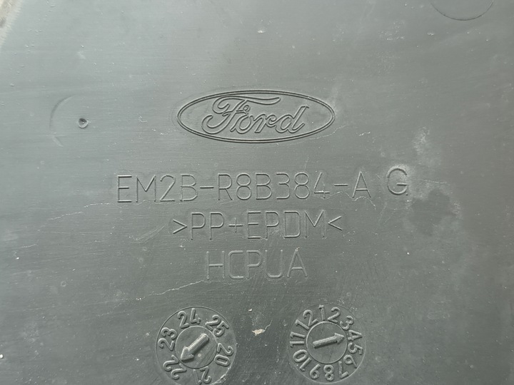 фото №9, Захист плита pod бампер ford galaxy mk4 рестайлінг / s-max mk2 рестайлінг перед