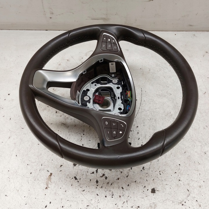 фото №7, Mercedes benz w212 w218 рестайлінг кермо шкіряний a0024606403