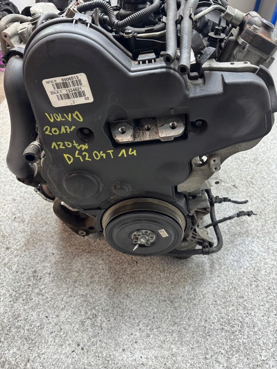 фото №6, Двигатель 2.0 d4 volvo s60 v60 xc40 xc90 v90 xc60 ii d4204t14 комплектный 2016