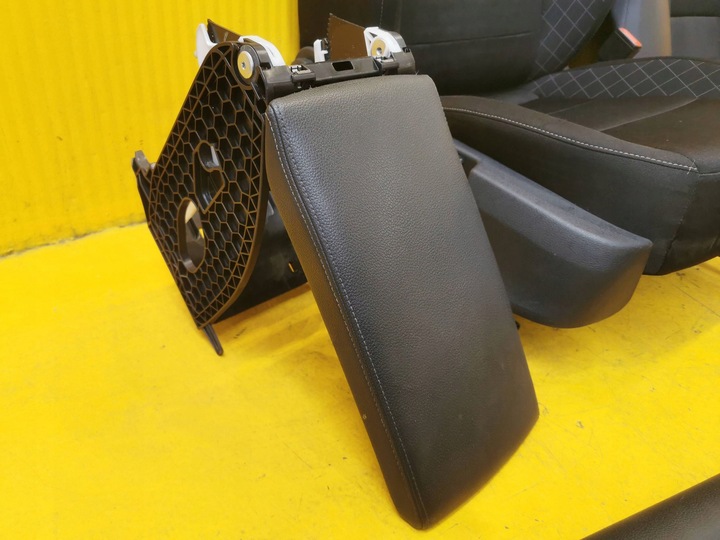 фото №11, Skoda superb iii sedan сиденье сиденья диван обшивки туннель чёрный комплект 17r.