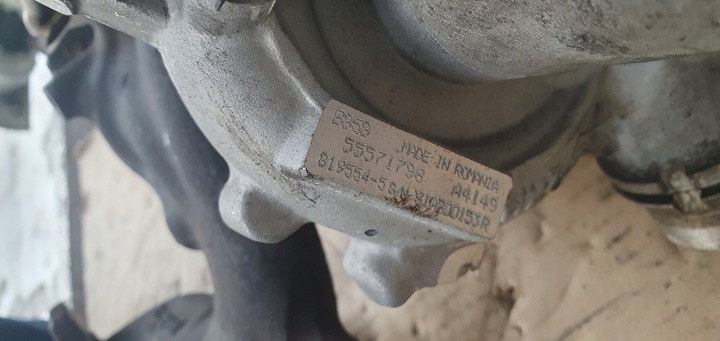 фото №6, Турбонагнетатель opel 1.6 819554-5 55571798