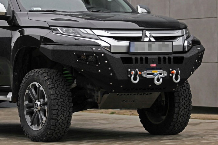 фото №12, Бампер переднє сталевий mitsubishi l200 2019+ more 4x4