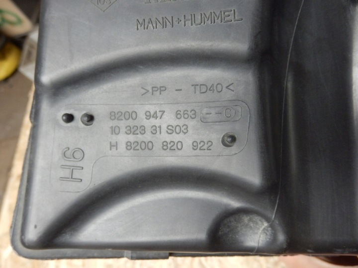 фото №8, Renault scenic iii 1.5 фільтр повітря корпус