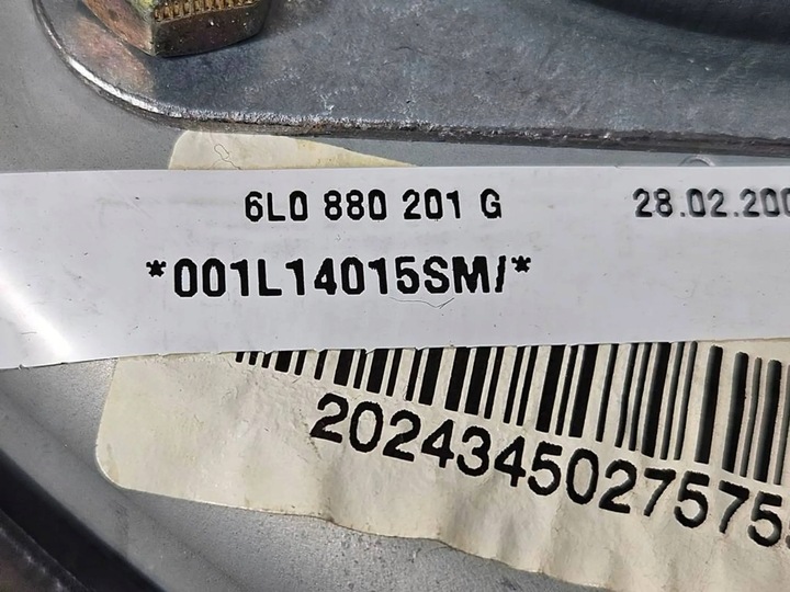 фото №7, Подушка подушка безопасности водителя seat ibiza iii 6l 02-05