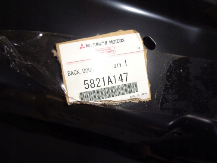 фото №9, Mitsubishi oem номер 5821a147 кришка задня