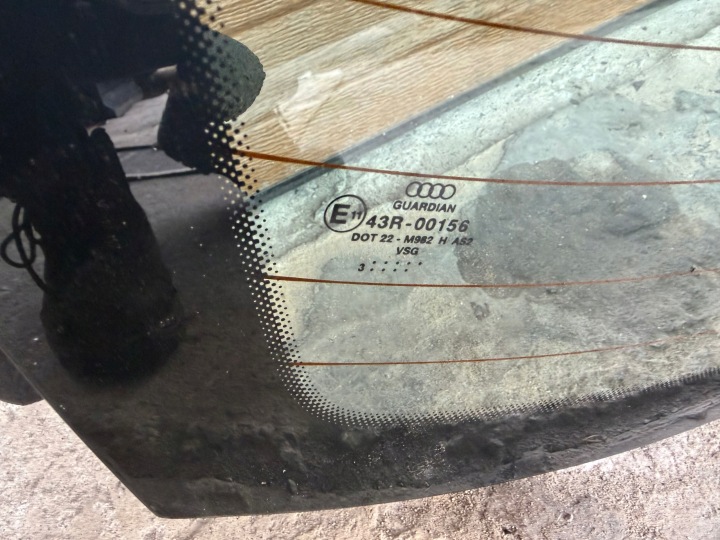 фото №8, Скло зад задня audi a8 d3 оригінальна as2 2003 рік