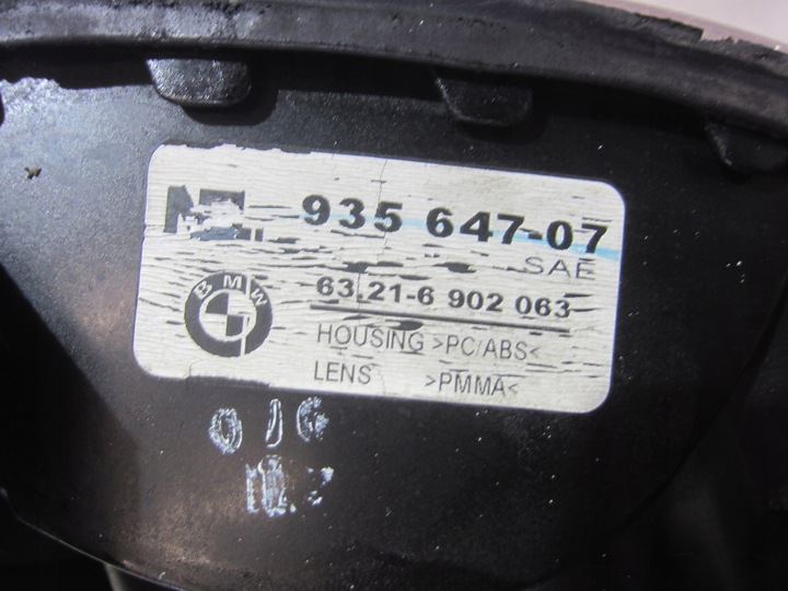 фото №10, Bmw e36 z3 cabrio лампа левая задняя левый зад 6902063 63216902063 usa