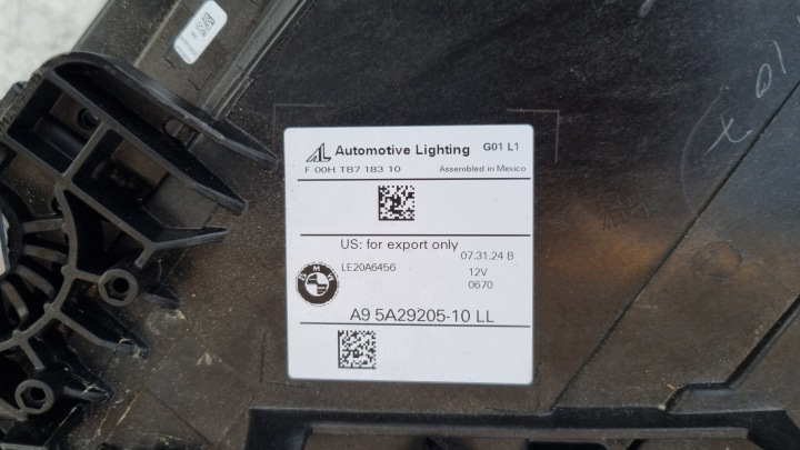 фото №16, Bmw x3 x4 g01 фара передня передній перед передня ліва ліве led