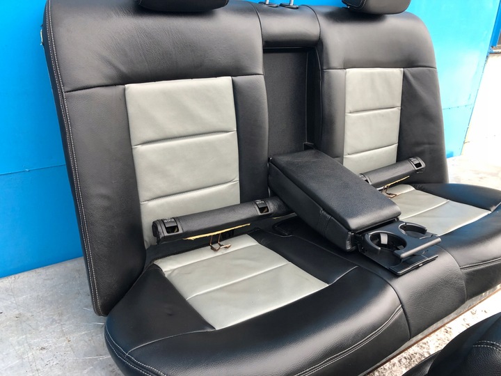 фото №9, Mercedes w212 sedan сиденья обивка диван кожа