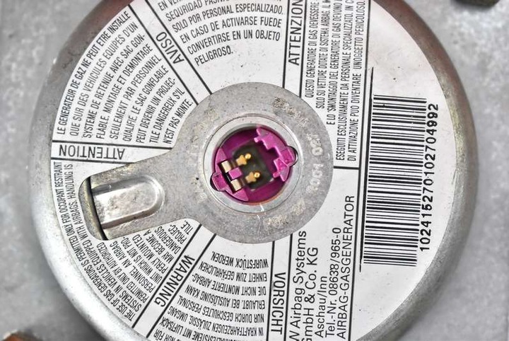 фото №8, Подушка безпеки повітряна подушка водія 1j0880201f vw bora 98-05