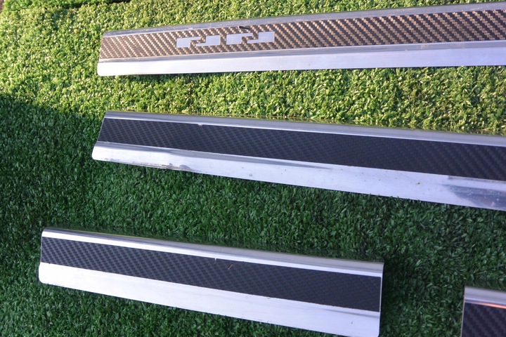 фото №3, Защита накладка порога перед зад kpl vw passat cc