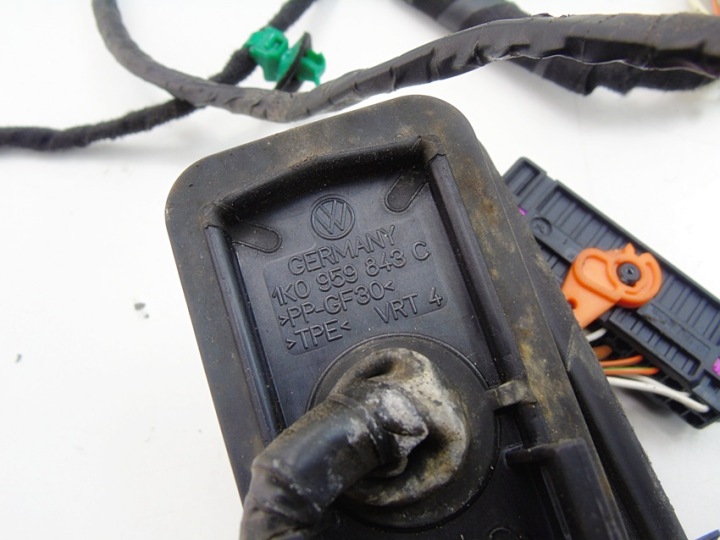 фото №7, Жгут elektrzyczna дверь правая зад volkswagen golf v 2003-2009 1k0959843c