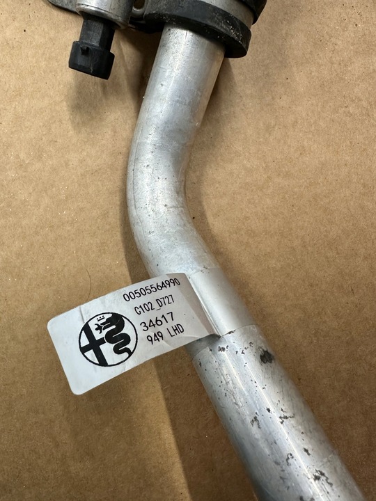 фото №5, Alfa romeo stelvio шланг дроти кондиціонера 2.0 t 505353130 505564990