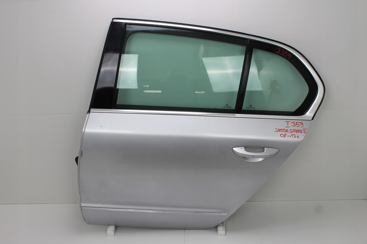 фото №1, Двері лівий зад skoda superb ii 08-13r sedan la7w