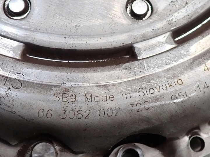 фото №12, Зчеплення комплектні двомасовий маховик 05l105266f vw caddy v 2k 2k7 2.0 tdi dtr 23r