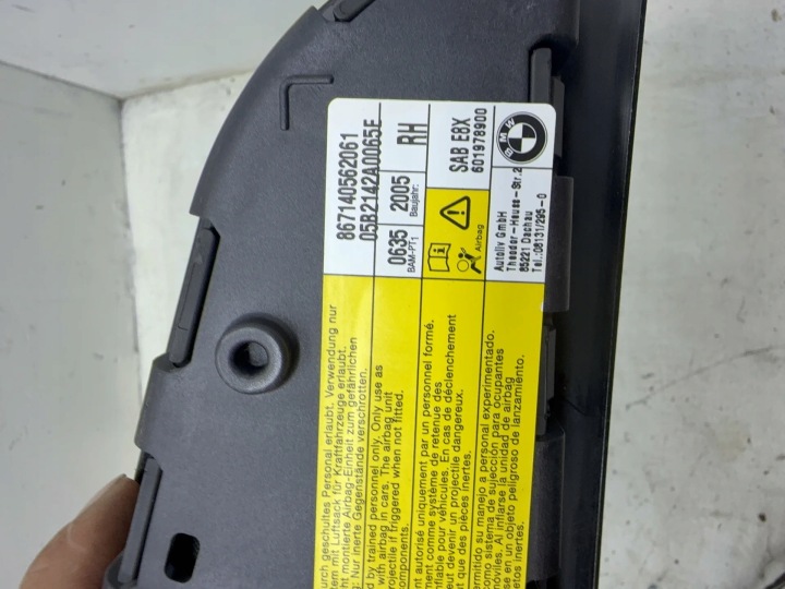 фото №7, Bmw 1 e81 e82 e87 подушка подушка  сидіння праве перед чорна 867140562061