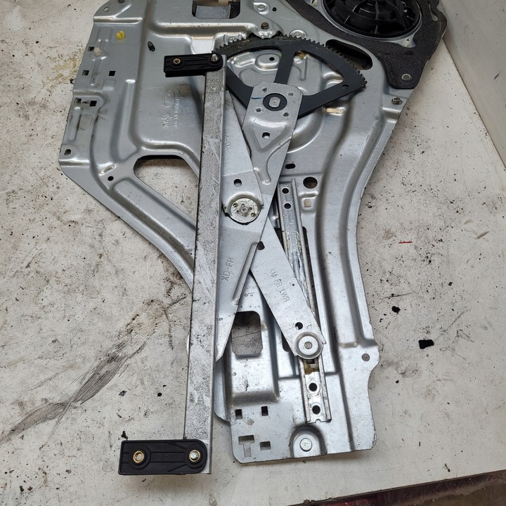 фото №6, Механізм підйомник вікна правий перед kia sportage