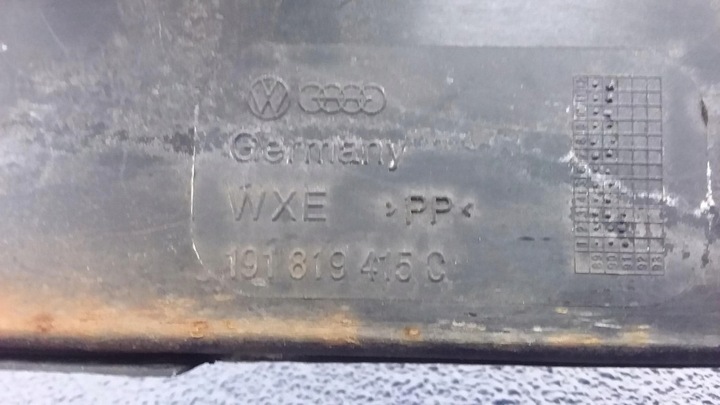 фото №7, Vw golf ii панель під лобовим склом передні захист 191819415c