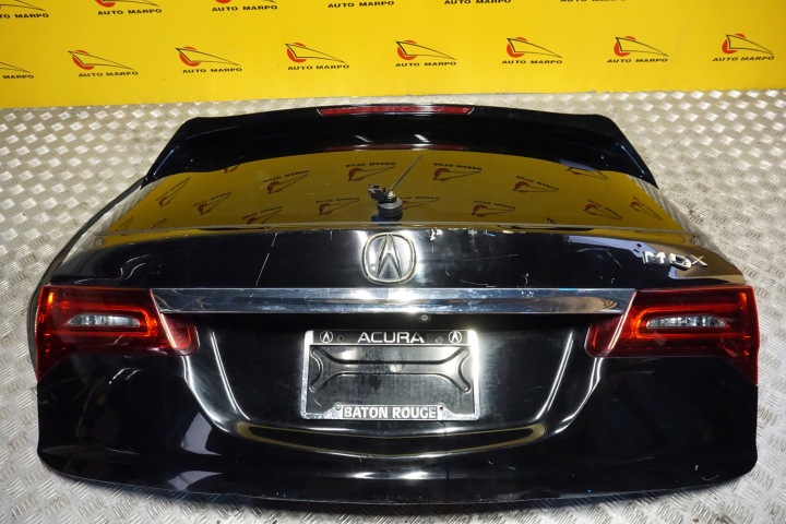 фото №10, Acura mdx 2014 - 2020 кришка багажника скло фара спойлер зад комплектна usa