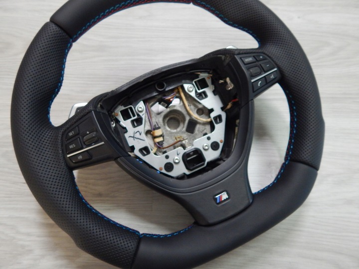 фото №9, Bmw f10 f11 f12 f01 f02 f06 f07 руль sport м-пакет лепестки