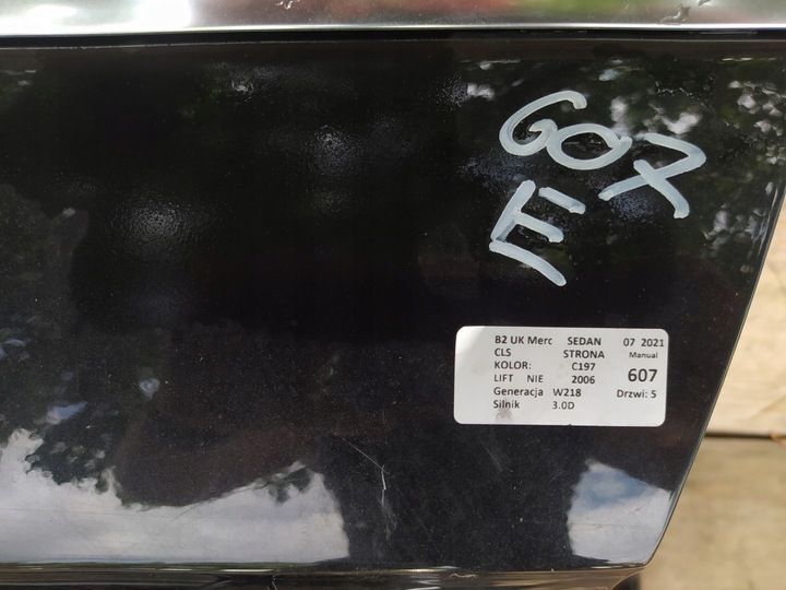 фото №8, Mercedes cls w219 дверь перед левый c197