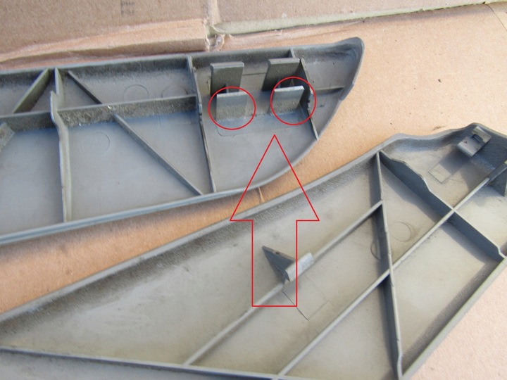 фото №8, 18 mercedes w124 защита пластик сиденья пассажира правые перед серый цвет