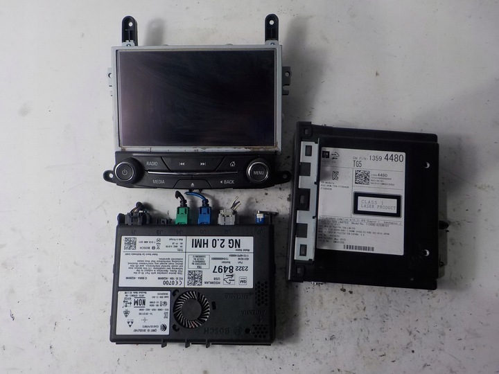 фото №7, Insignia a рестайлинг радио hmi 2.0 навигация блок управления модуль