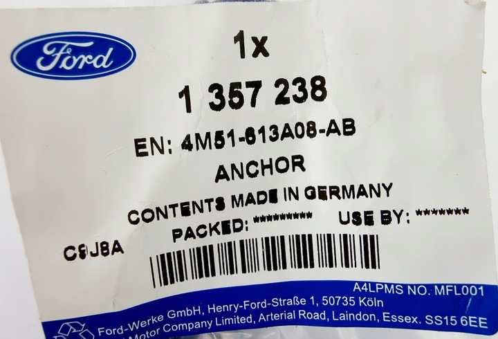 фото №15, Кріплення дитячого автокрісла isofix ford focus mk2 c-max