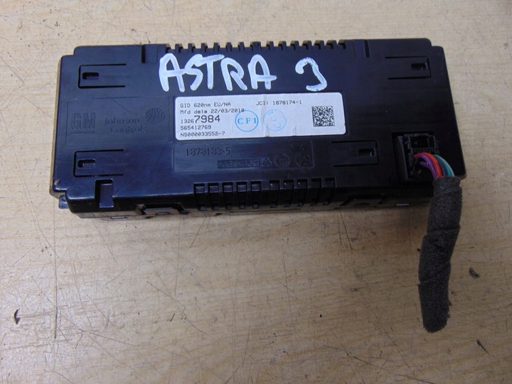 фото №5, Дисплей часы opel astra j iv 13267984