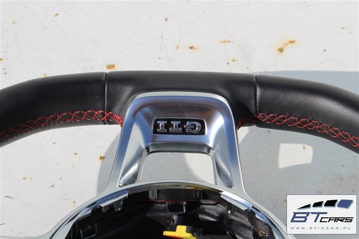 фото №11, Vw golf vii 7 gti руль + передачи 5g0419091r 5g0 419 091 r кожаный ось