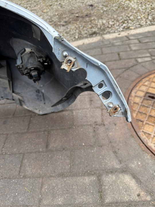 фото №9, Бампер перед передний решётка ford fiesta mk7 08-12r h9 oem