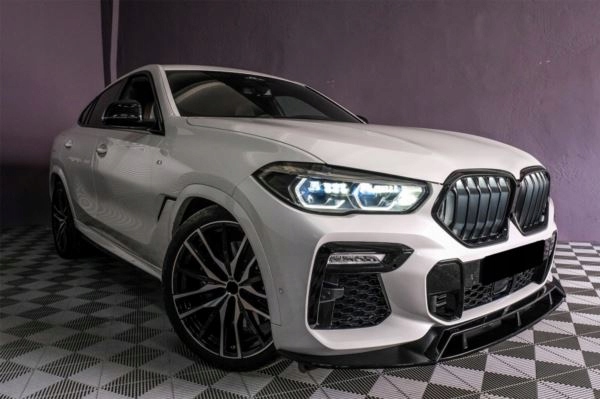 фото №11, Спойлер бампера передні bmw x6 g06 19- глянцевий b