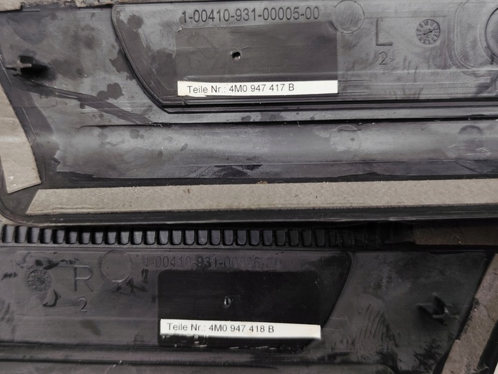 фото №8, Audi q7 4m s-line планки накладки порогові led комплект