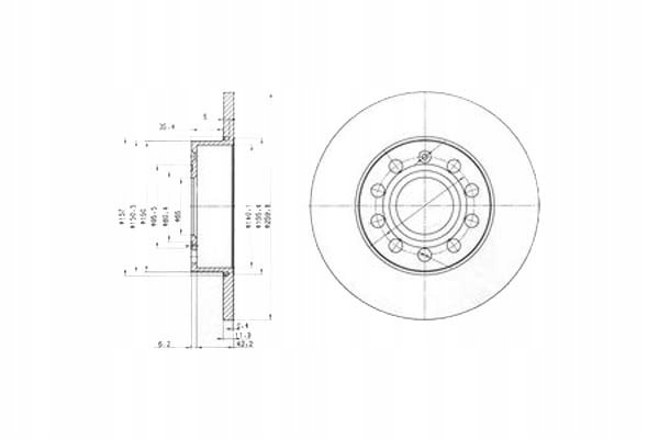 фото №2, Delphi bg3890c диск тормозная